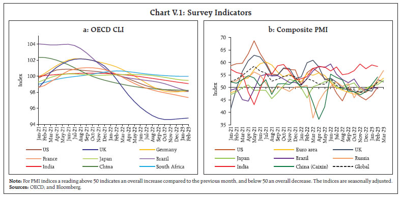 Chart V.1: Survey Indicators